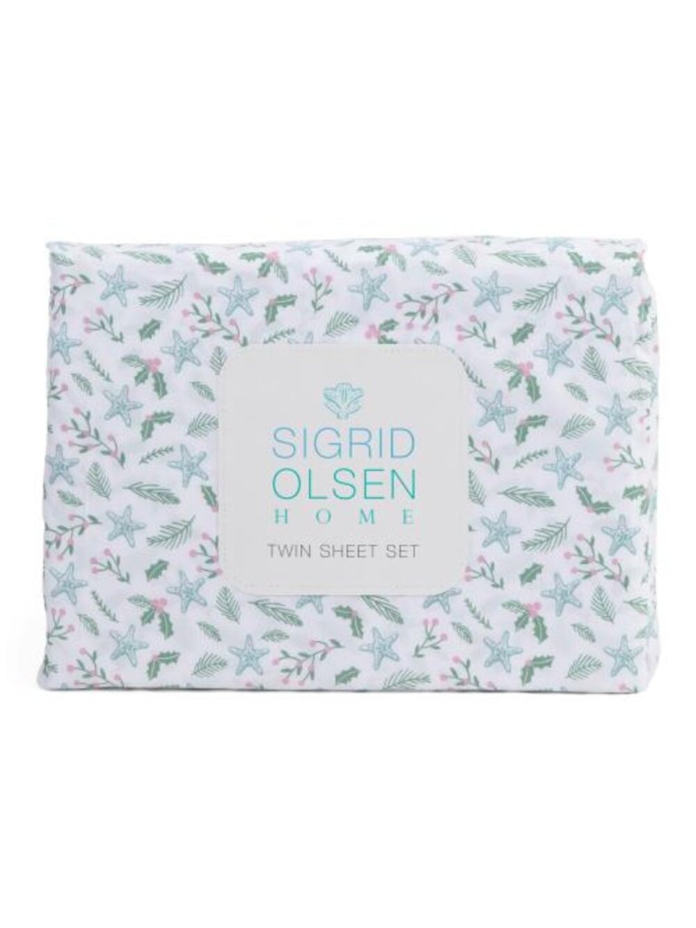 SIGRID OLSEN Starfish And Holly Sheet Set